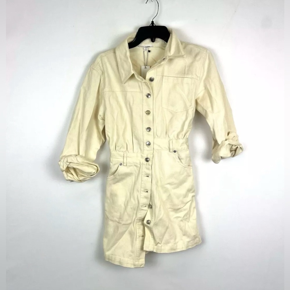 Steve Madden Women’s Ivory Denim Dress Size 4